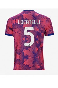 Juventus Manuel Locatelli #5 Fotballdrakt Tredje Klær 2022-23 Korte ermer